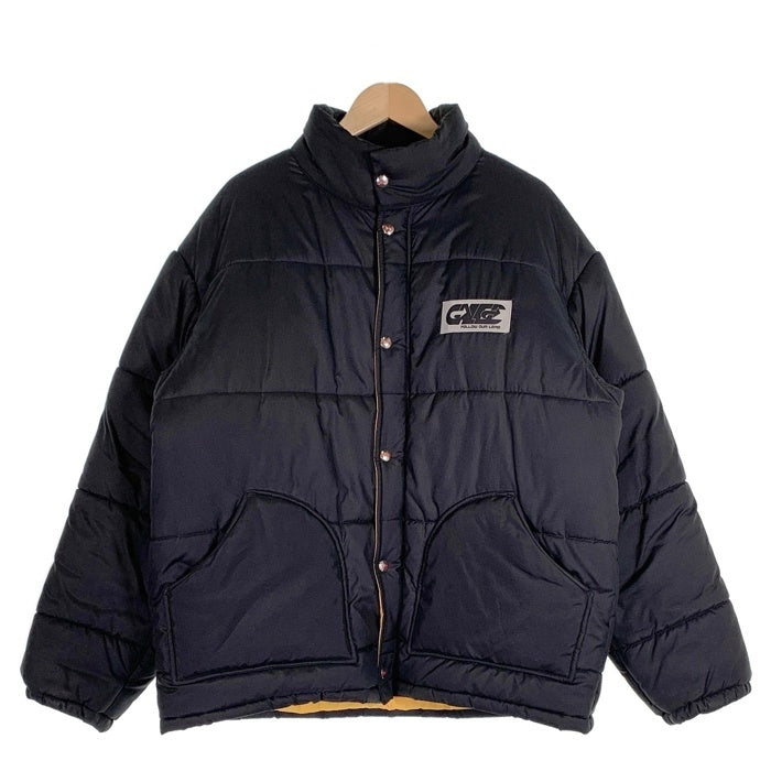 CALEE キャリー Retroreflector Padded Jacket レトロリフレクター パデッドジャケット 中綿 ブラック Size L 福生店