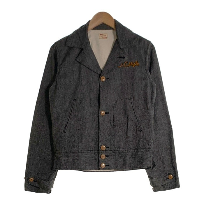 O.C STYLE オーシースタイル シャンブレー スポーツジャケット グレー Size M 福生店