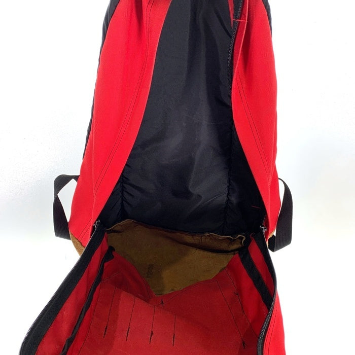 90's-00's JANSPORT ジャンスポーツ リュックサック デイパック ボトムレザー レッド 福生店
