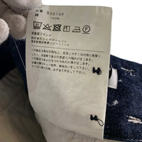 COMME des GARCONS SHIRT コムデギャルソンシャツ 17SS デニムショートパンツ サイドシームカットオフ ワイド インディゴ S26145 Size S 福生店