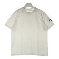 THE FLAT HEAD フラットヘッド 袖プリント Tシャツ ホワイト size42 瑞穂店