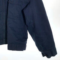 80's RED KAP レッドキャップ 企業パッチ ワークジャケット ネイビー USA製 Size XL 福生店