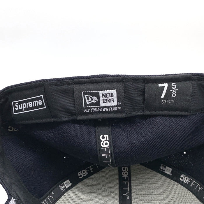 SUPREME シュプリーム 15SS New Era ニューエラ Kanji Logo 漢字ロゴ ベースボールキャップ 最高 ネイビー Size 7 5/8 (60.6cm) 福生店