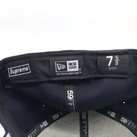 SUPREME シュプリーム 15SS New Era ニューエラ Kanji Logo 漢字ロゴ ベースボールキャップ 最高 ネイビー Size 7 5/8 (60.6cm) 福生店