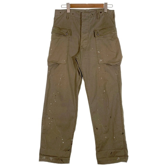 U.S. ARNY 米軍 TROUSER ARMY COMBAT UNIFORM M-44 モンキーパンツ オリーブ Size ウエスト 34 福生店