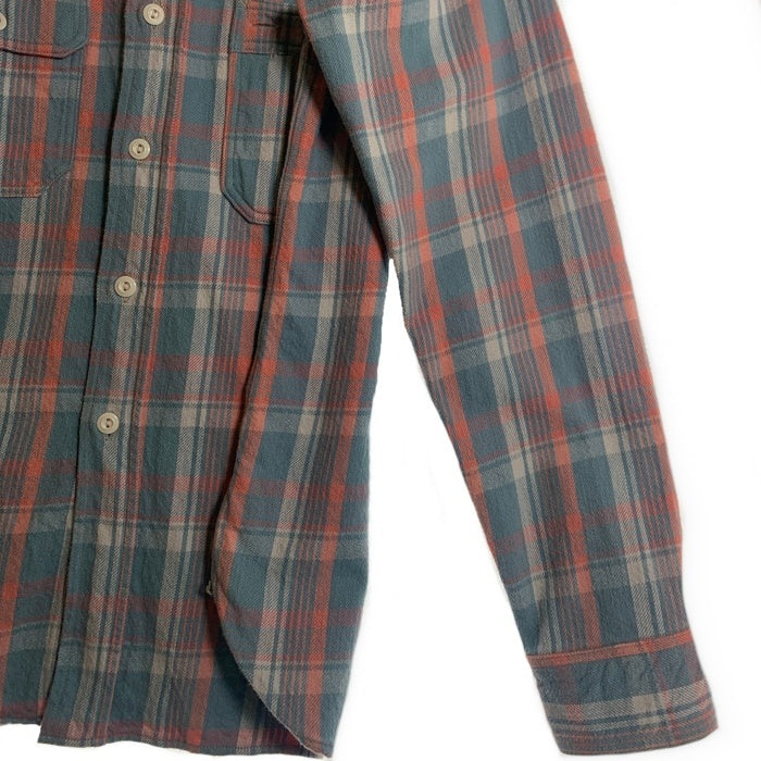 WAREHOUSE ウエアハウス フランネルチェックシャツ ブルー Size L 福生店