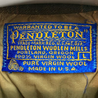 PENDLETON ペンドルトン ネルシャツ チェック ブラウン系 sizeL 瑞穂店