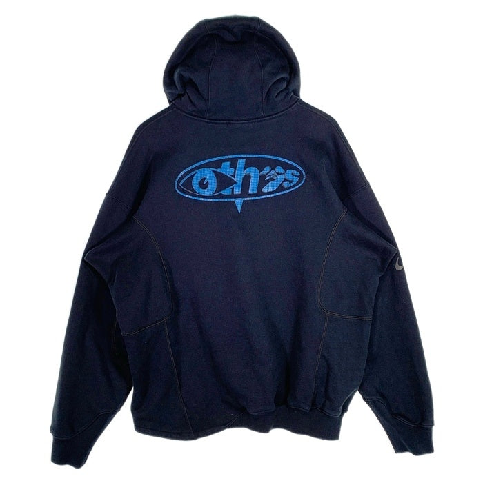 NIKE ナイキ 22AW Off-White オフホワイト FLC HOODIE フリースフーディ スウェットパーカー ブラック DN1760-010 Size L 福生店