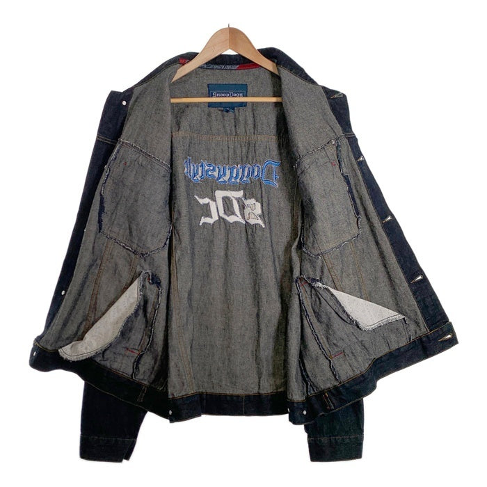 90-00's Snoop Dogg Clothing Company スヌープドッグ バック刺繡 デニムジャケット インディゴ Size XL 福生店
