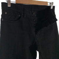 MINEDENIM マインデニム F.Black S.Slim STR 5pocket OWS ブラックデニムパンツ スリムストレッチ FPK107N-KMSB-99-292 Size 6 福生店