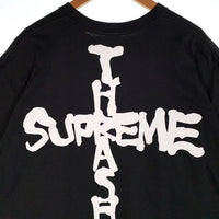 SUPREME シュプリーム 24AW THRASHER スラッシャー Cross Tee クロス プリントTシャツ ブラック Size XXL 福生店
