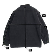 BEN DAVIS ベンデイビス ダック地 カバーオール ジャケット スナップボタン 中綿 ブラック G-1780011 Size L 福生店