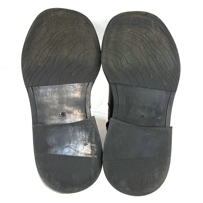 COS コス サイドジップ レザーブーツ ブラウン Size 41 (26cm相当) 瑞穂店
