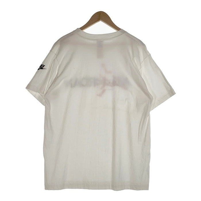 90's NIKE ナイキ AIR JORDAN エアジョーダン プリント Tシャツ ホワイト USA製 デッドストック Size L 福生店