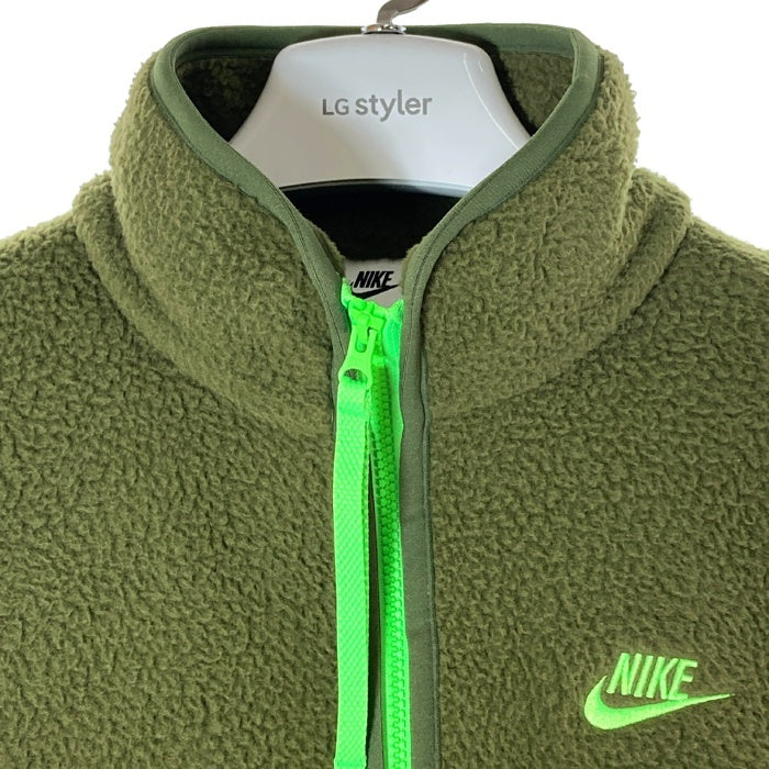 NIKE ナイキ フリースジップアップジャケット DV8183-326 カーキ sizeM 瑞穂店