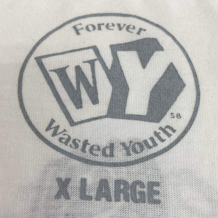 Wasted Youth ウェイステッドユース G-SHOCK プリントTシャツ ホワイト sizeXL 瑞穂店
