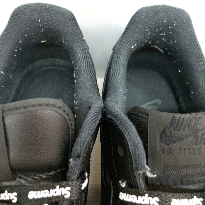 NIKE ナイキ  supreme シュプリーム CU9225-001エアフォース1 スニーカー ブラック size27.5cm 瑞穂店