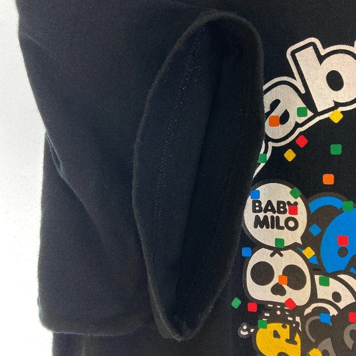 A BATHING APE アベイシングエイプ My Melody Baby Milo マイメロディxベビーマイロ Ｔシャツ ブラック sizeS 瑞穂店