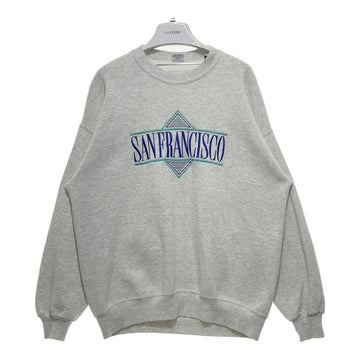 Crazy Shirt クレイジーシャツ USA製 SAN FRANCISCO スウェットトレーナー グレー sizeXL 瑞穂店