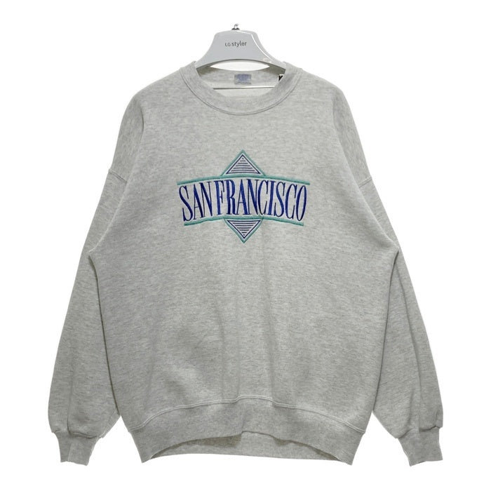 Crazy Shirt クレイジーシャツ USA製 SAN FRANCISCO スウェットトレーナー グレー sizeXL 瑞穂店