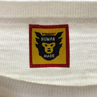 HUMAN MADE ヒューマンメイド ロンT ロングスリーブT 長袖Tシャツ ホワイト Size 2XL 福生店