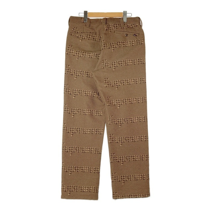 Supreme シュプリーム 20AW Houndstooth Work Pants ブラウン size30 瑞穂店