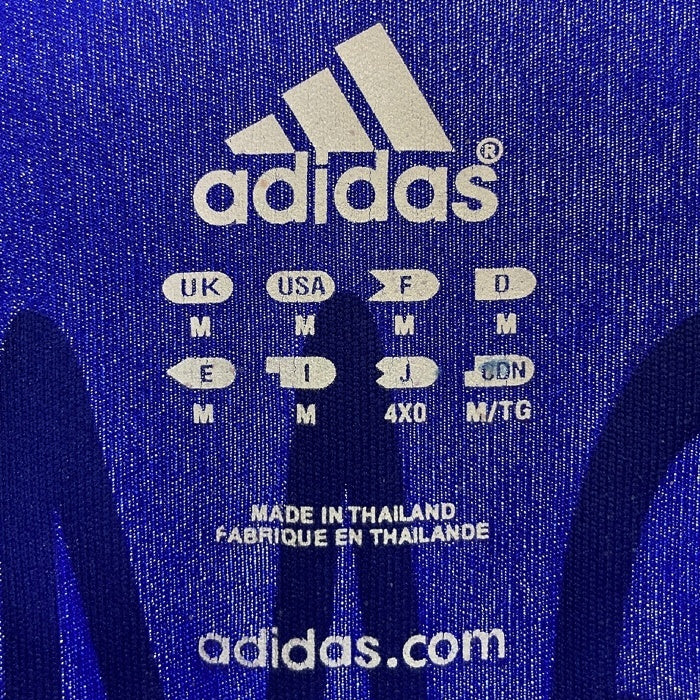 adidas アディダス  サッカー 日本代表 2006 ユニフォーム 長袖 ＃10 中村 ブルー size4XO 瑞穂店