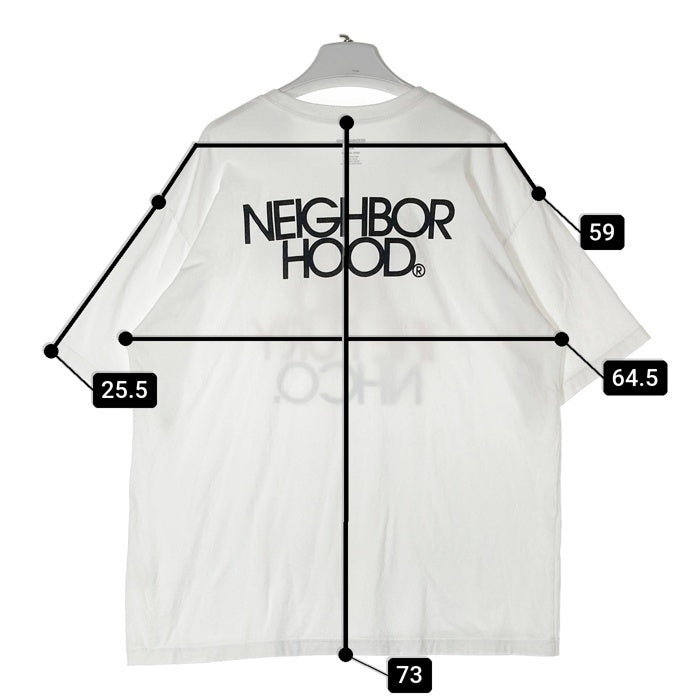 NEIGHBORHOOD ネイバーフッド NH TEE SS-17 Tシャツ ホワイト sizeXL 瑞穂店