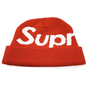 SUPREME シュプリーム Big Logo Beanie ビッグロゴ ビーニーキャップ レッド アクリル 福生店