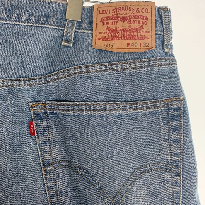 Levi's リーバイス 505 テーパードデニムパンツ インディゴブルー エジプト製 Size 40×32 福生店