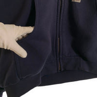 CARHARTT カーハート 裏地サーマル ジップアップ フーディー パーカー ネイビー J149 NVY Size X-Large Regular 福生店