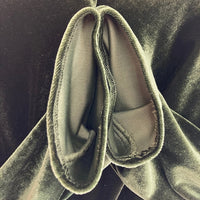 AMERI アメリ 23AW UND VELOUR HOLE LACE DRESS ベロア ホール レース ワンピース グリーン 02320530690 Size M 瑞穂店
