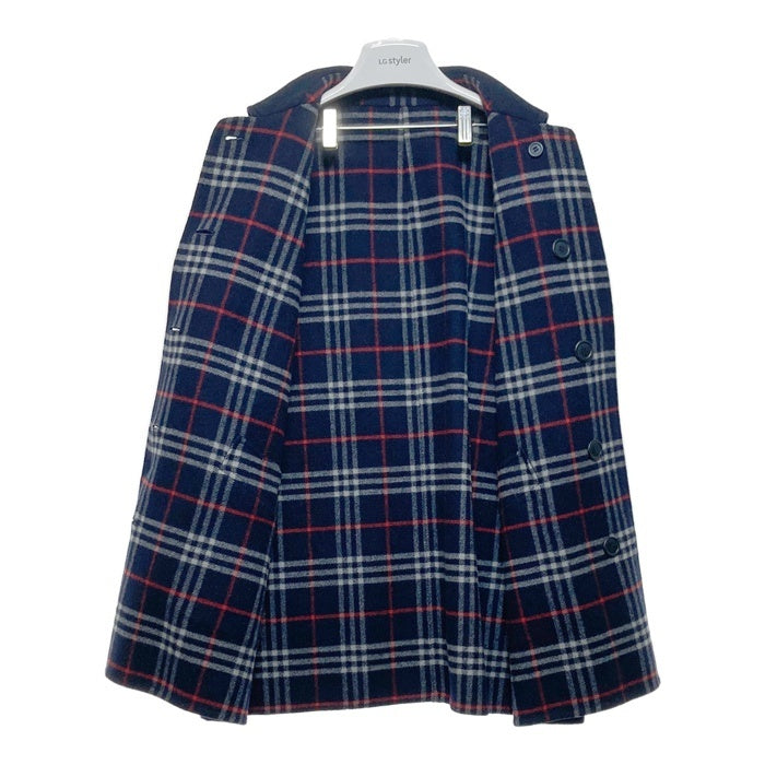 Burberry's バーバリー リバーシブル ウール ジャケット コート ネイビー 裏ノバチェック Size - 瑞穂店