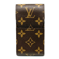 LOUIS VUITTON ルイヴィトン M63024 モノグラム エテュイ シガレットケース 煙草ケース ブラウン 瑞穂店