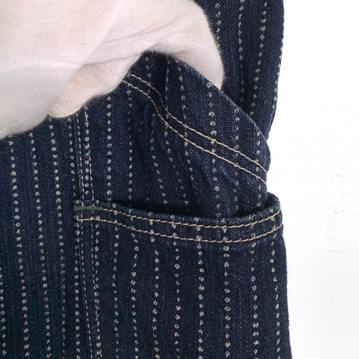 THE FLAT HEAD フラットヘッド ウォバッシュストライプ デニムペインターパンツ インディゴ WPN-03W Size 32 福生店