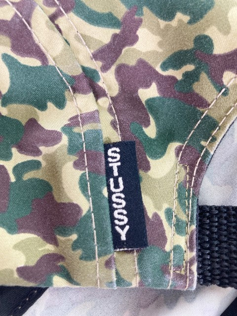 STUSSY ステューシー ジェットキャップ 90’S 帽子 カモフラ 迷彩 カーキ 瑞穂店