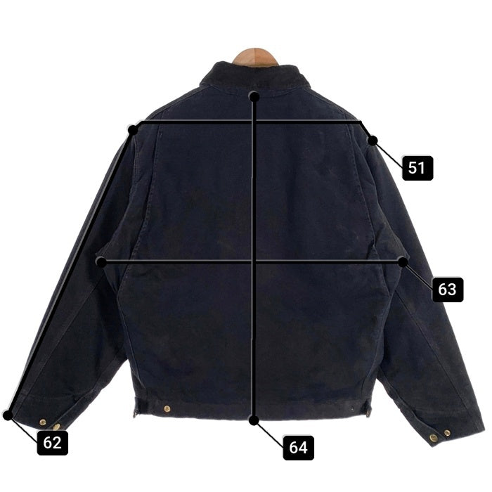 Carhartt WIP カーハートワークインプログレス OG DETROIT JACKET デトロイトジャケット ダック地 内キルティング ブラック 5 I035614.00E Size S 福生店
