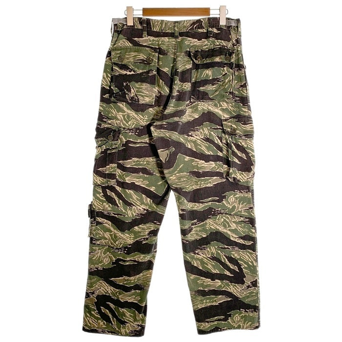 80-90’s TIGER STRIPE PRODUCTS タイガーストライプ コンバットトラウザー カーゴパンツ カモフラージュ ミリタリー USA製 Size M 福生店