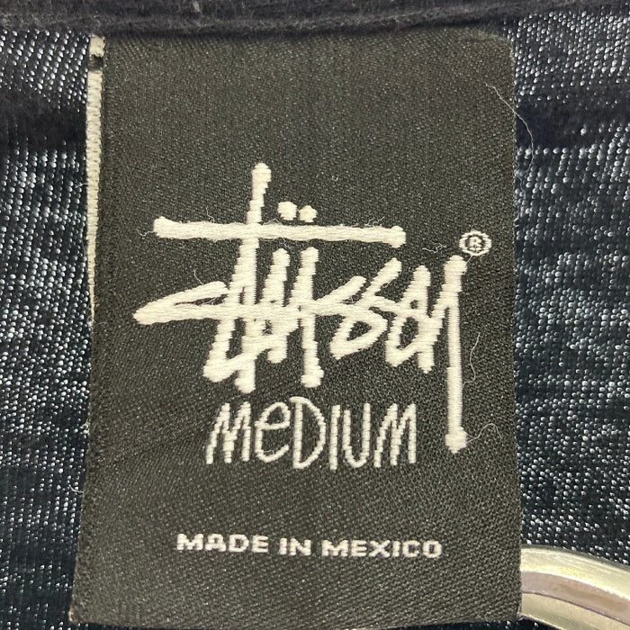 STUSSY ステューシー WORLD TOUR ワールドツアー メキシコ製 Tシャツ ブラック sizeM 瑞穂店