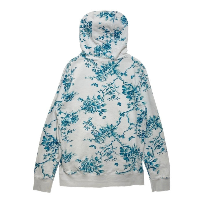 HUF ハフ 花柄パーカー ホワイト sizeM 瑞穂店