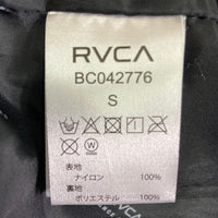 RVCA ルーカ BC042776 中綿ジャケット 背面ロゴ チャコールグレー sizeS 瑞穂店