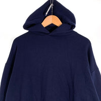 RUSSELL ATHLETIC ラッセルアスレチック プルオーバー フーディー パーカー ネイビー メキシコ製 Size XL 福生店