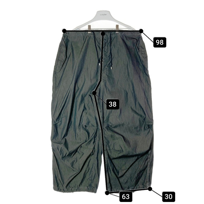 US ARMY アメリカ軍 8415-00-935-0561 90年会計 スノーカモ オーバーパンツ 黒染め ブラック sizeM-S 瑞穂店