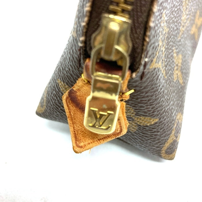 LOUIS VUITTON ルイヴィトン M47515 モノグラム ポシェット・コスメティック 化粧ポーチ ブラウン 瑞穂店