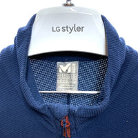 MILLET ミレー  K LIGHTGRID JACKET ライトグリッド フリースジャケット オレンジxネイビー sizeL 瑞穂店