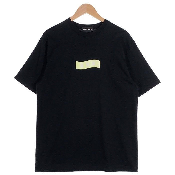 GOD SELECTION XXX ゴッドセレクショントリプルエックス 9th ANNIVERSARY T-SHIRT 半袖 Tシャツ ブラック グリーン Size L 福生店