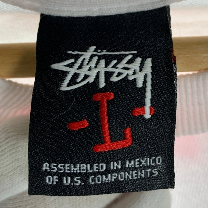STUSSY ステューシー ローマの休日 半袖 Tシャツ ホワイト Size L 福生店