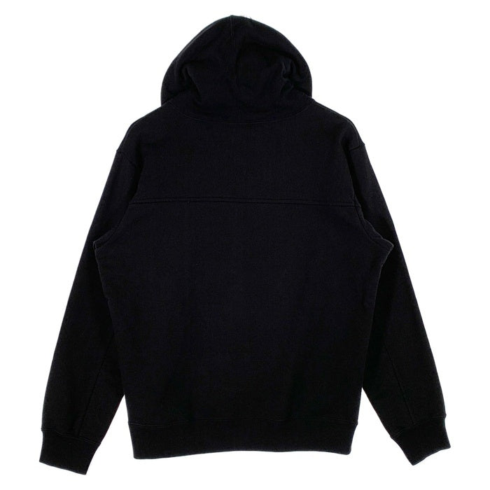 SUPREME シュプリーム 18AW TEXT STRIPE HOODED テキストストライプ フーディー パーカー ブラック Size S 福生店