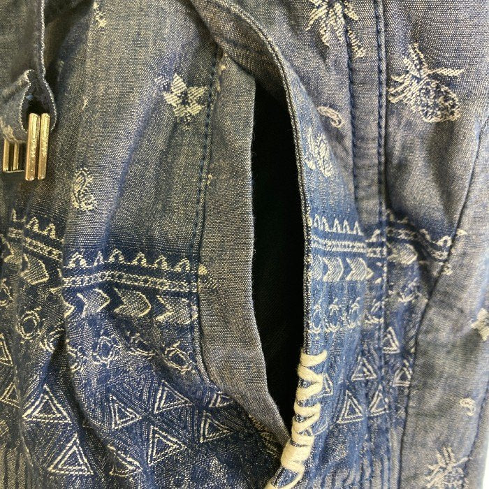 SACAI サカイ 17-01316M PINEAPPLE DUNGAREE SHORTS パイナップル ダンガリー ショートパンツ ネイビー size1 瑞穂店