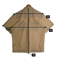 Carhartt WIP カーハート ワークインプログレス  S/S Craft SHIRT 半袖 クラフトシャツ ベージュ I033023.1YA.XX.03 Size L 福生店